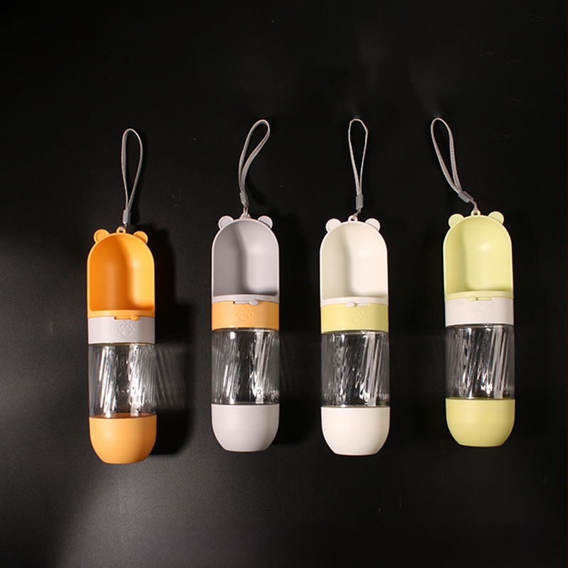 Naminių gyvūnėlių vandens puodelis su pakabintu automatu — plastikinis, prekinis ženklas Dog overlord, tinkamas šunims ir katėms