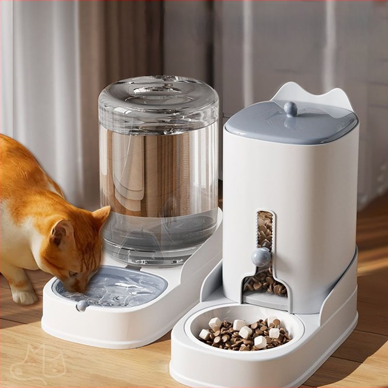 Αυτόματος ποτιστής νερού για γάτες, PP υλικό, πλήρες σετ αυτόματης σίτισης, είδη κατοικίδιων ζώων