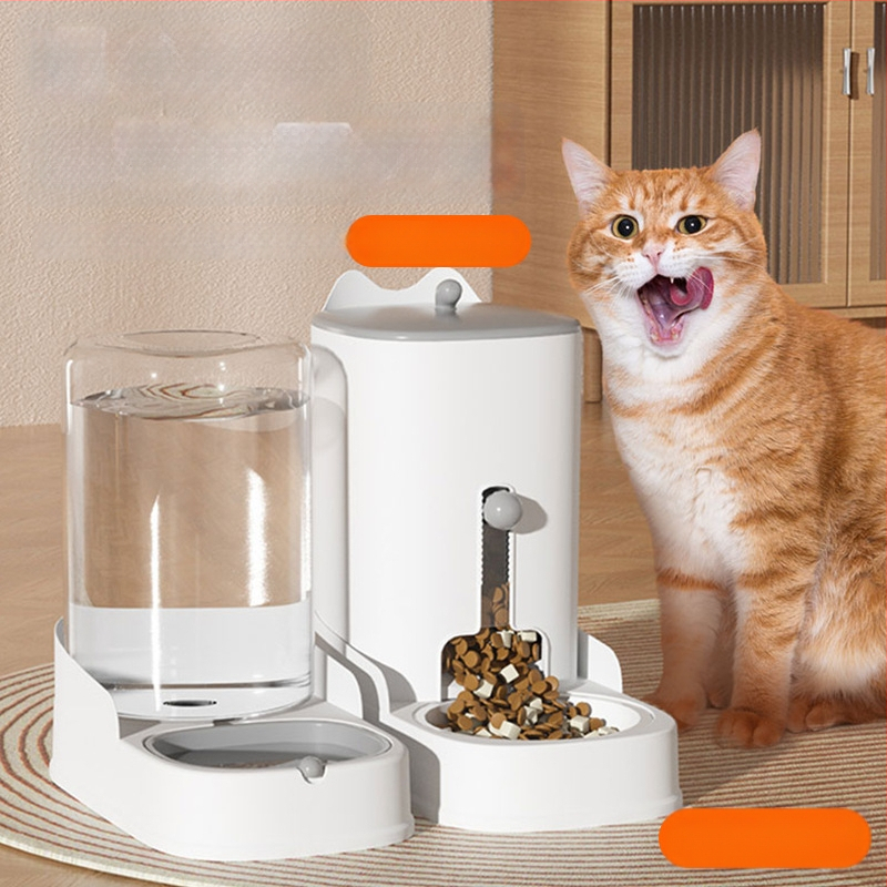 Αυτόματος ποτιστής νερού για γάτες, PP υλικό, πλήρες σετ αυτόματης σίτισης, είδη κατοικίδιων ζώων