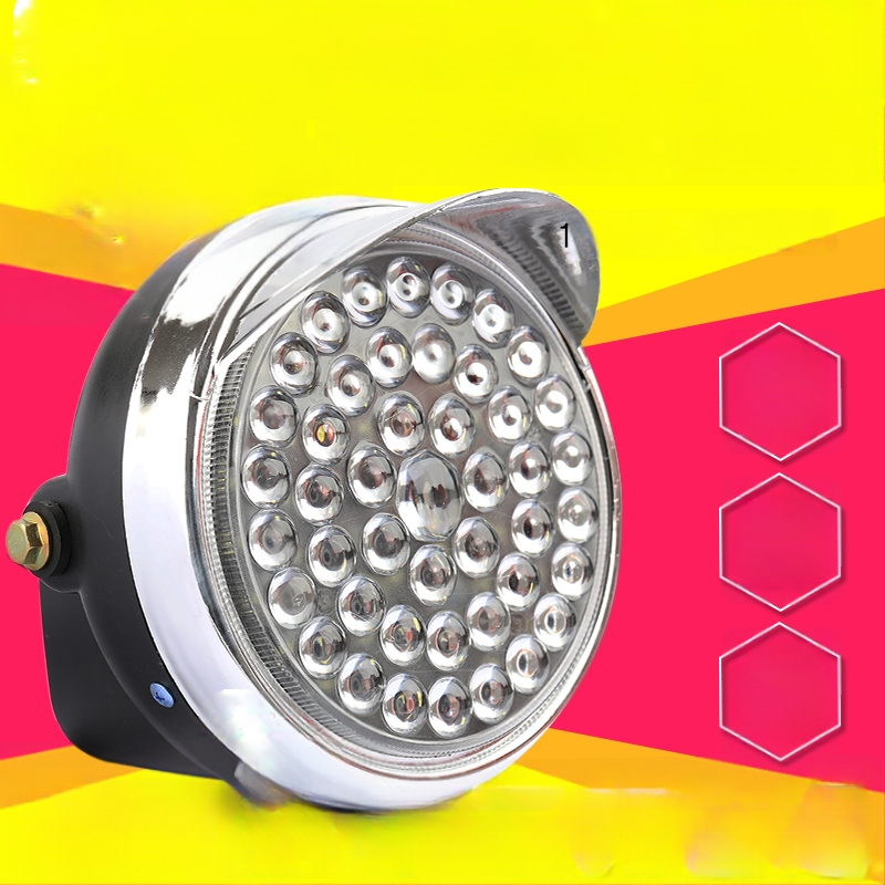 Elektriline kolmerattaline eesmine tuli – väga ere LED-lamp, ees, ühilduv 12V/48V/60V