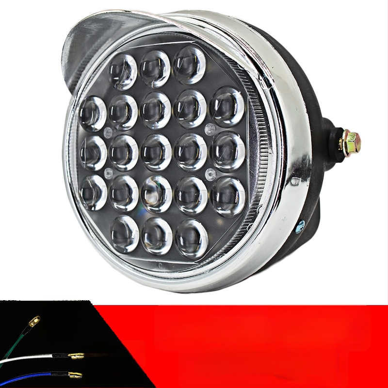 Elektriline kolmerattaline eesmine tuli – väga ere LED-lamp, ees, ühilduv 12V/48V/60V