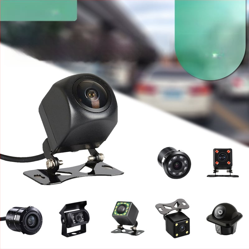 Камера за задно виждане, универсална, 12V, 170° ъгъл, 720P/1080P CVBS/AHD