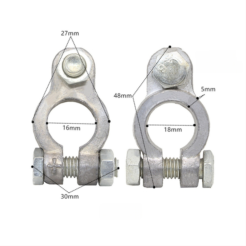 Akumulatora termināla skava, no tīra vara, modelis H2/y03/a3/c4/c3/d2/k1, zīmols Lin junwang