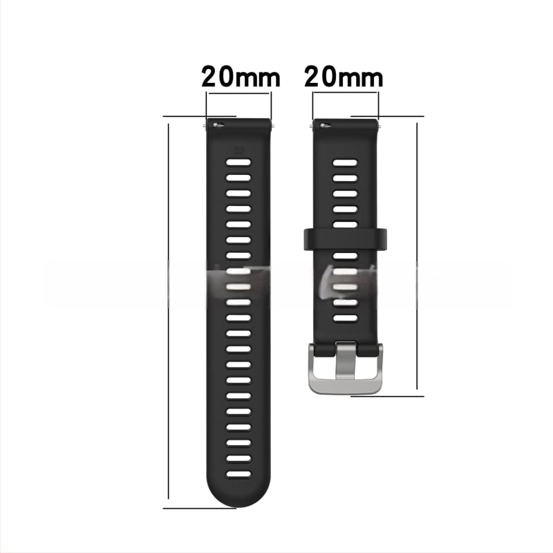Garmin Forerunner silikonska narukvica, kompatibilna s Forerunner 158 i Forerunner 55, dijagonalni twill uzorak, model 3825113