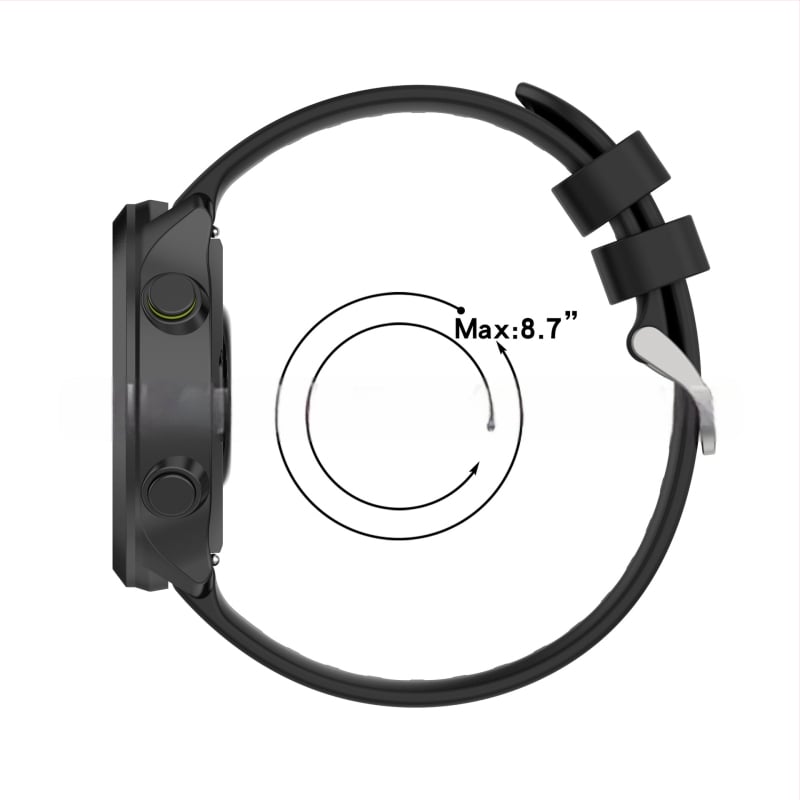 Garmin Forerunner silikonska narukvica, kompatibilna s Forerunner 158 i Forerunner 55, dijagonalni twill uzorak, model 3825113