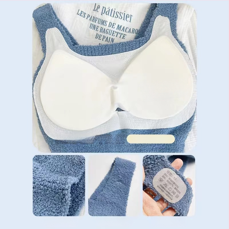 Kašmira flīza termālā veste ar iebūvētu krūšu spilventiņu, viengabala iekšējais apģērbs rudens–ziema