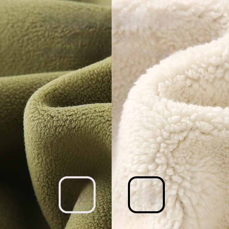 Bērnu ziemas flīsa jaka, unisex, bieza, ķīmisko šķiedru maisījums, iekšējā velūra odere