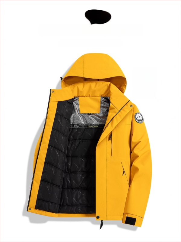 Kardigan-stiilis talvemantel eemaldatava kapuutsiga, fleecevooder, eesmine tõmblukk, pikkus 80–100 cm, polüester täidis ja vooder