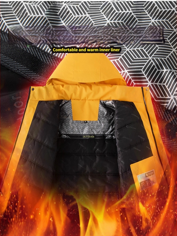 Kardigan-stiilis talvemantel eemaldatava kapuutsiga, fleecevooder, eesmine tõmblukk, pikkus 80–100 cm, polüester täidis ja vooder