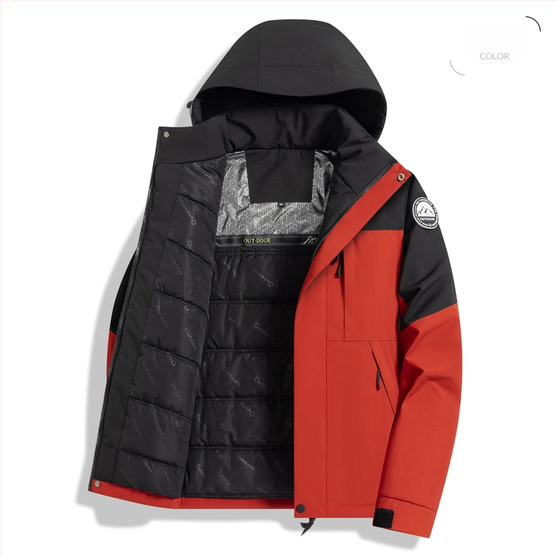 Kardigan-stiilis talvemantel eemaldatava kapuutsiga, fleecevooder, eesmine tõmblukk, pikkus 80–100 cm, polüester täidis ja vooder