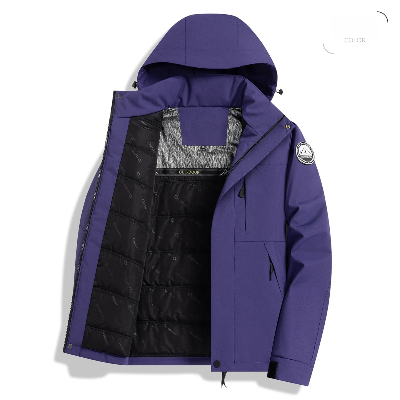 Kardigan-stiilis talvemantel eemaldatava kapuutsiga, fleecevooder, eesmine tõmblukk, pikkus 80–100 cm, polüester täidis ja vooder