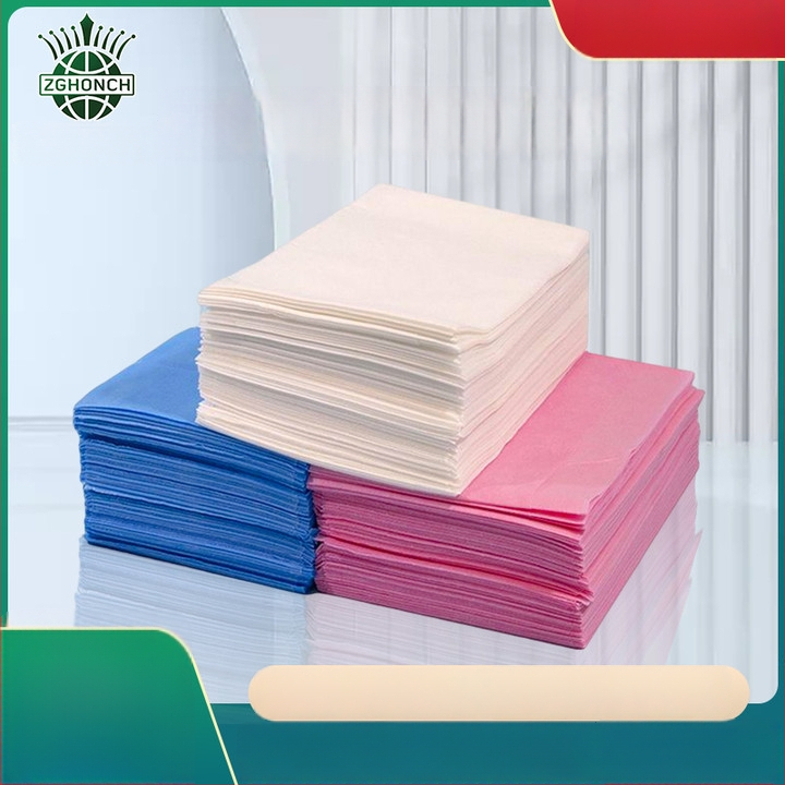 Vienkartinė lovos pakloda grožio salonams, 100 vnt., kvėpuojantis nepluoštinis audinys