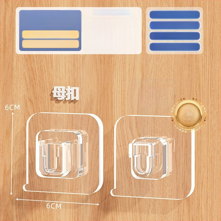 Επιτοίχιος φορέας για ρούτερ με θήκη αποθήκευσης, πλαστικό αυτοκόλλητο γάντζος, μοντέρνος μινιμαλιστικός σχεδιασμός, αντοχή 20–30 kg