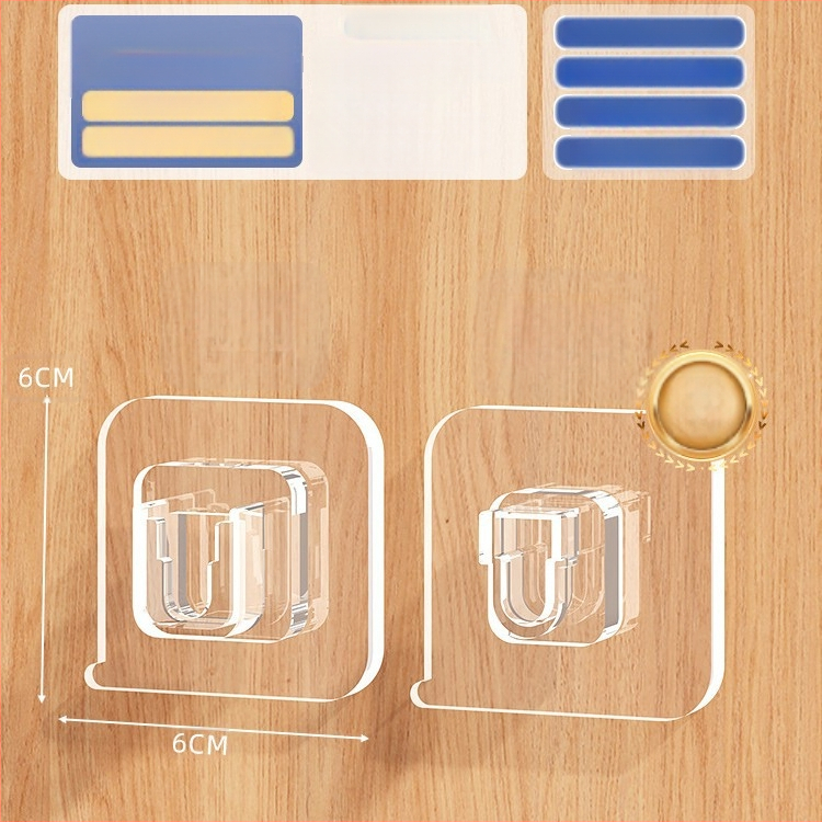 Επιτοίχιος φορέας για ρούτερ με θήκη αποθήκευσης, πλαστικό αυτοκόλλητο γάντζος, μοντέρνος μινιμαλιστικός σχεδιασμός, αντοχή 20–30 kg