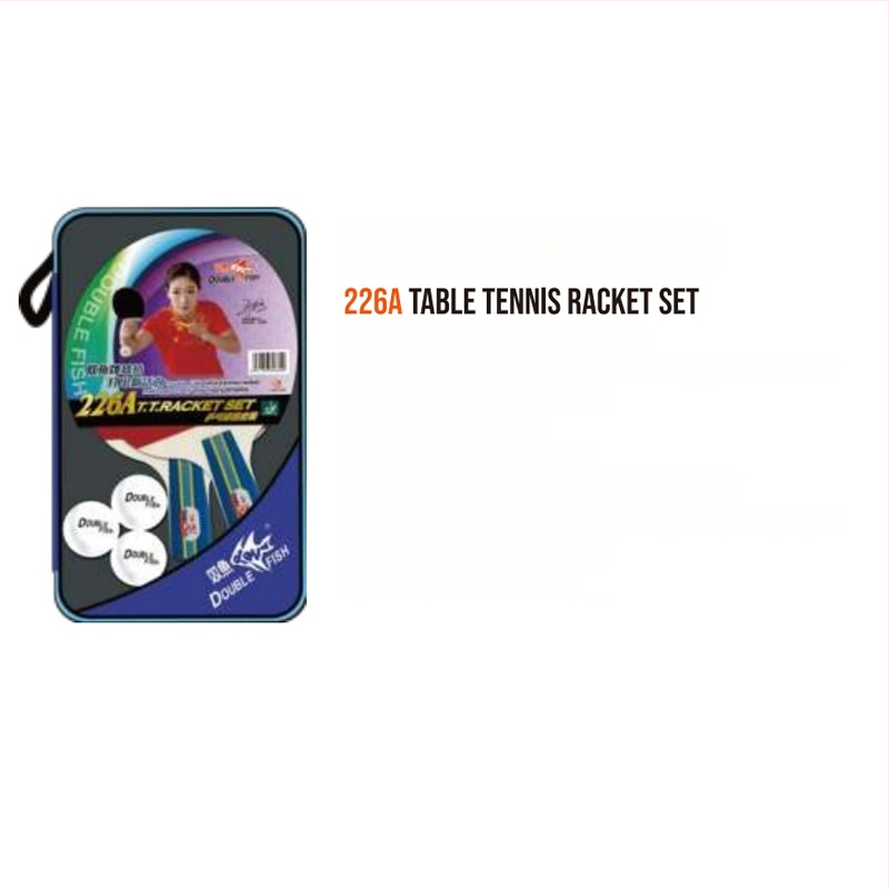 Pisces lauatennise reket A026/A036, kahekülgne anti-kleepuva kumm, 126A/136A, treeninguks ja mängimiseks