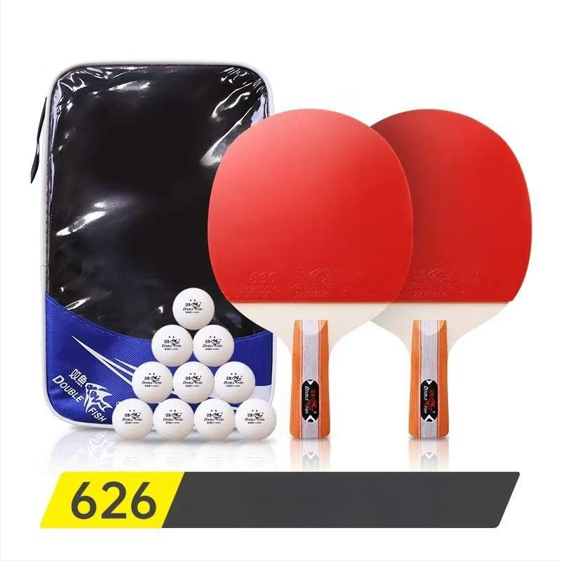 Pisces lauatennise reket A026/A036, kahekülgne anti-kleepuva kumm, 126A/136A, treeninguks ja mängimiseks