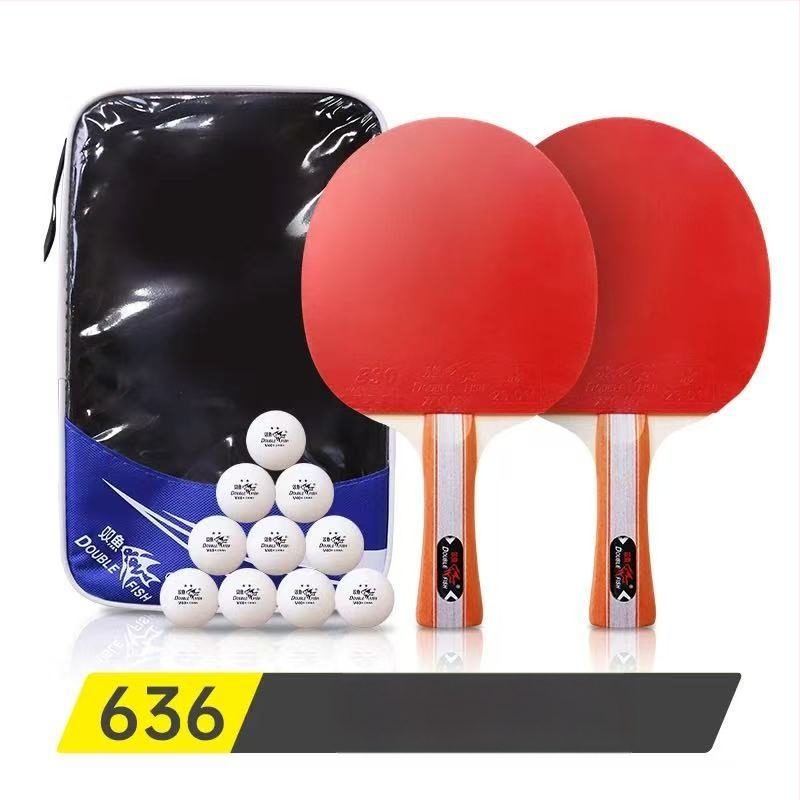 Pisces lauatennise reket A026/A036, kahekülgne anti-kleepuva kumm, 126A/136A, treeninguks ja mängimiseks