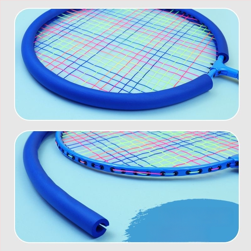 Peak Bērnu ultra viegls badminton komplekts – divas raketes, rāmis no dzelzs sakausējuma, svars 95–100 g, roktura G5