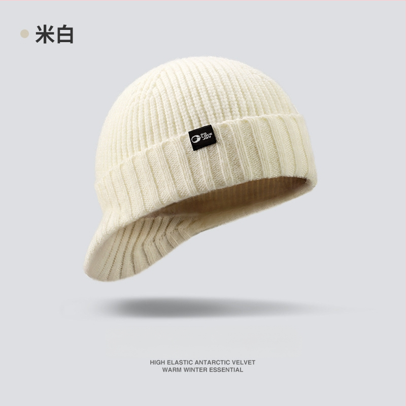 Vunena zimna kapa s kapuljačom za vanjske sportove, topla i otporna na vjetar, zaštita ušiju, unisex