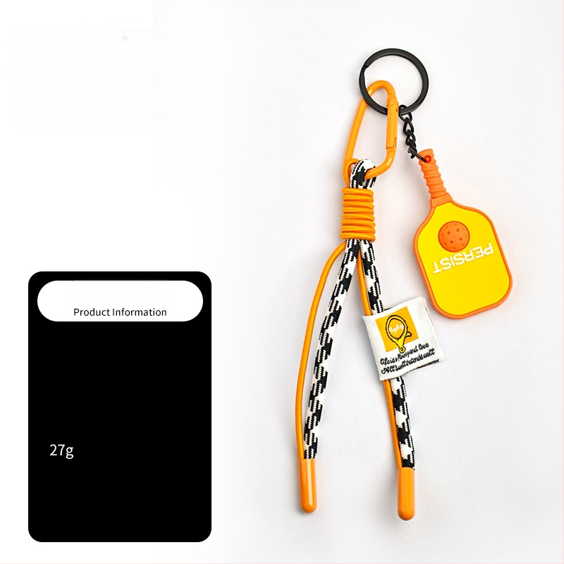 PVC medžiagos pickleball rakto pakabukas, Haiyang prekės ženklas, pritaikomas, vienas rinkinys