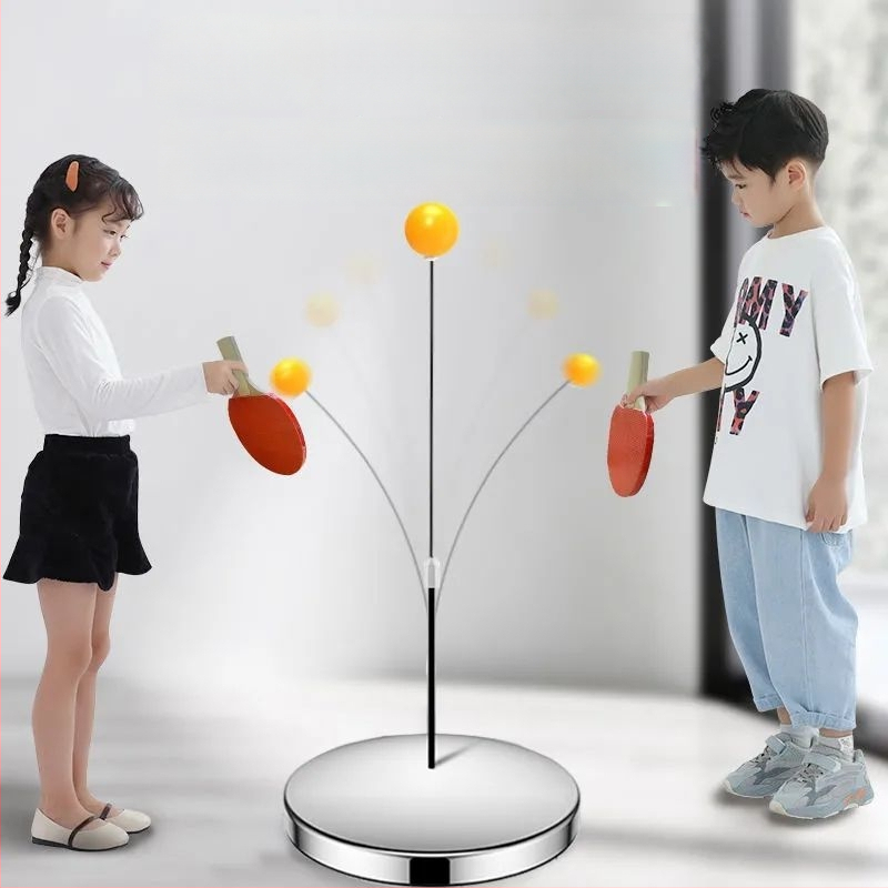 Sisemine lauatennise treener roostevabast terasest, õpilastele, iseseisev treeningseade, hariv mänguasi.