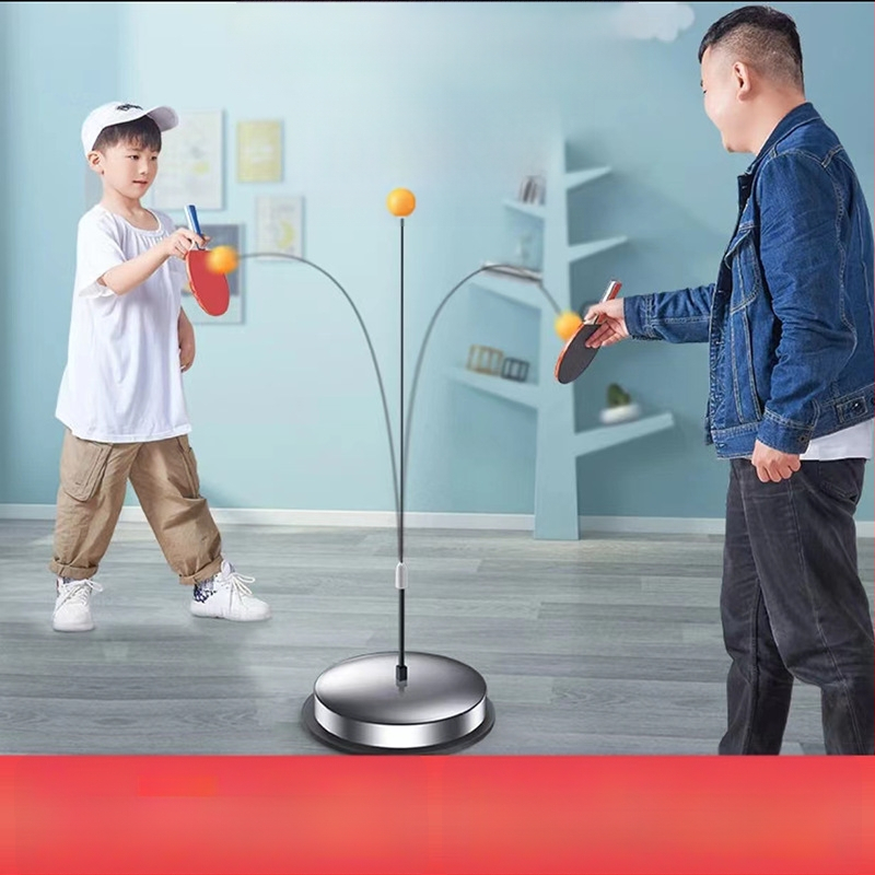 Sisemine lauatennise treener roostevabast terasest, õpilastele, iseseisev treeningseade, hariv mänguasi.