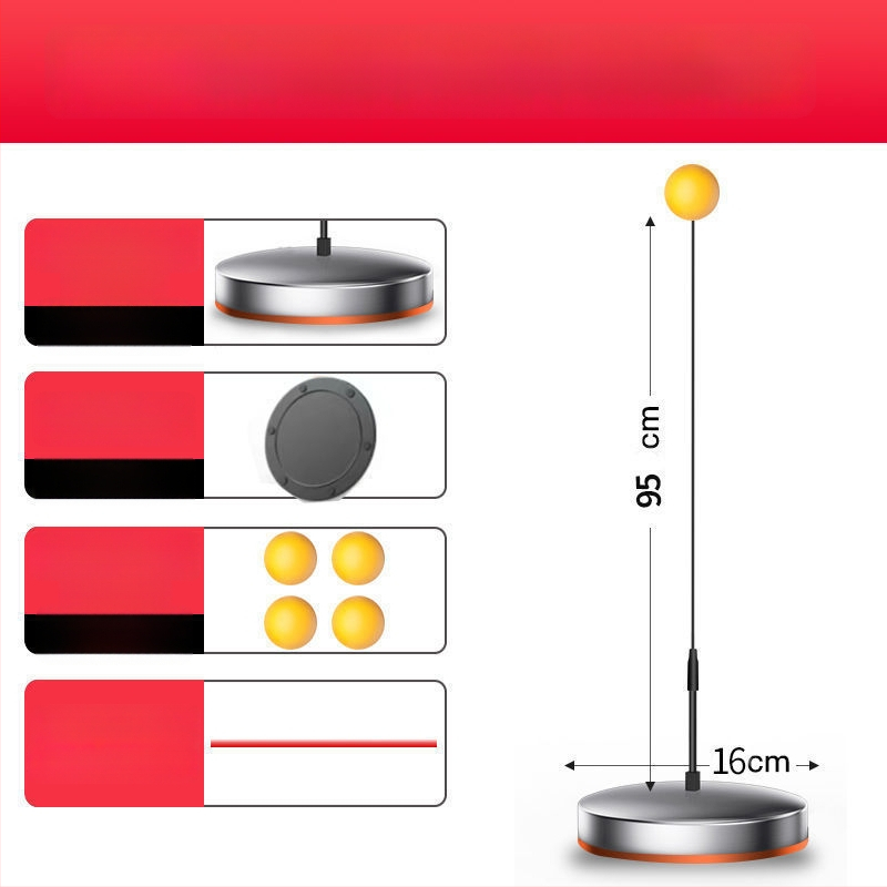 Sisemine lauatennise treener roostevabast terasest, õpilastele, iseseisev treeningseade, hariv mänguasi.