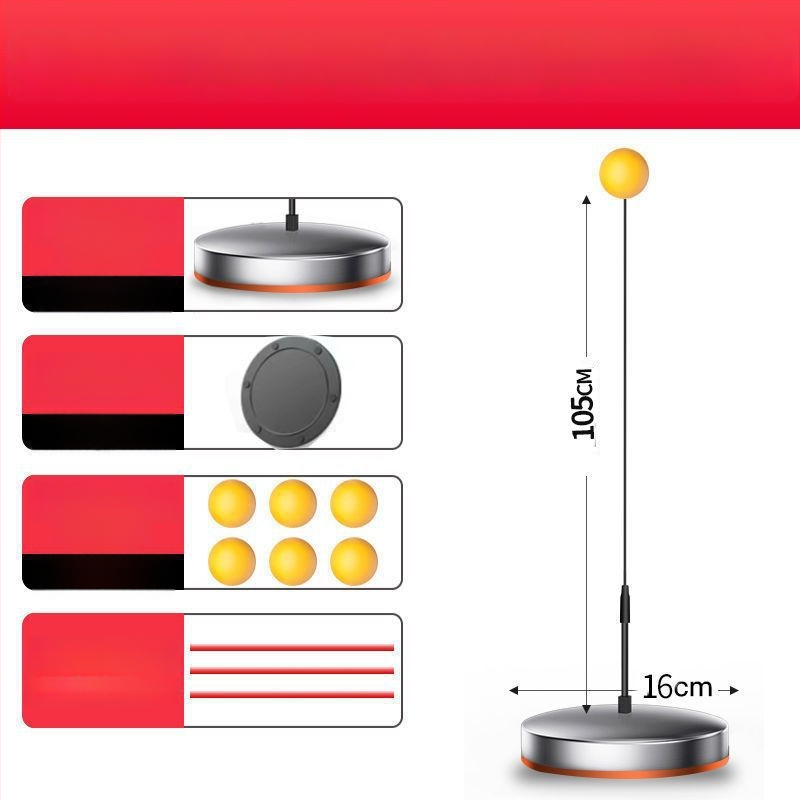 Sisemine lauatennise treener roostevabast terasest, õpilastele, iseseisev treeningseade, hariv mänguasi.