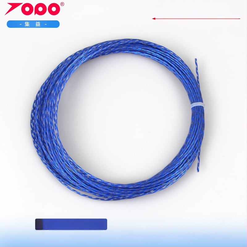 Polüesterist reketistringid, löögikindlad – tennisemänguks; bränd Collect Benefits; sobivad tennisemängule, lauatennisile ja badmintonile