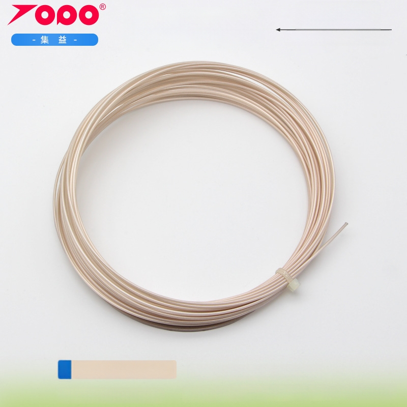 Polüesterist reketistringid, löögikindlad – tennisemänguks; bränd Collect Benefits; sobivad tennisemängule, lauatennisile ja badmintonile