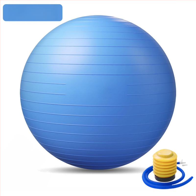 75 cm debela otporna na eksplozije joga lopta s mat završetkom, pilates lopta za oblikovanje tijela i istezanje mišića, ekološki PVC balon za rađanje