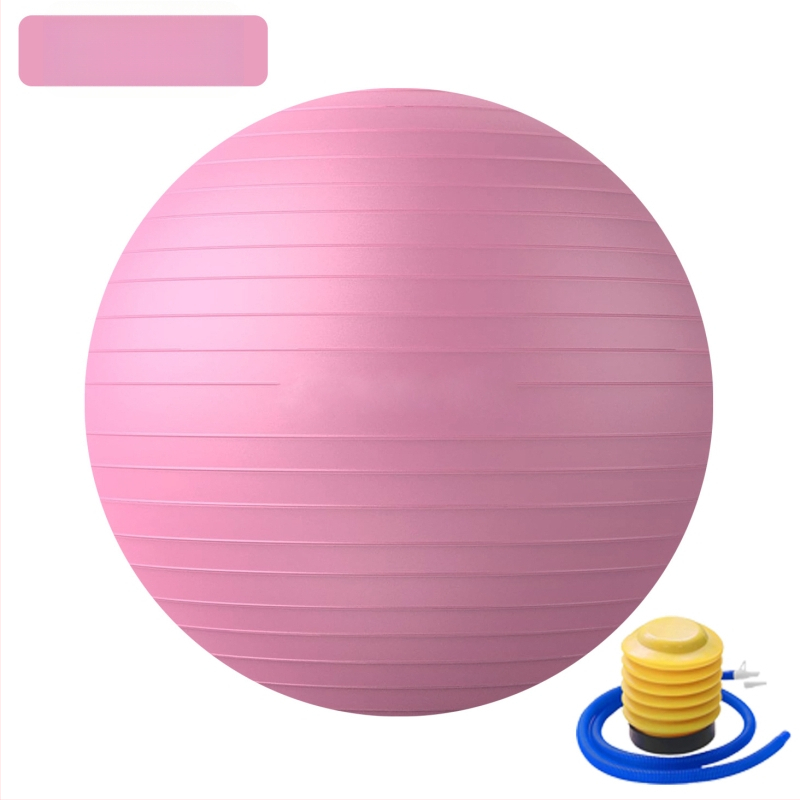 75 cm debela otporna na eksplozije joga lopta s mat završetkom, pilates lopta za oblikovanje tijela i istezanje mišića, ekološki PVC balon za rađanje