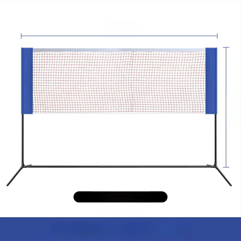 Badmintonivõrgu raam, kokkupandav ja kaasaskantav, Mingqi Sports bränd, kohandamine saadaval, sobib lauatennisile ja badmintonile, lubab privaatset kaubamärkki
