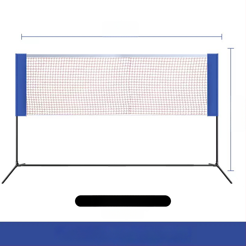Badmintonivõrgu raam, kokkupandav ja kaasaskantav, Mingqi Sports bränd, kohandamine saadaval, sobib lauatennisile ja badmintonile, lubab privaatset kaubamärkki