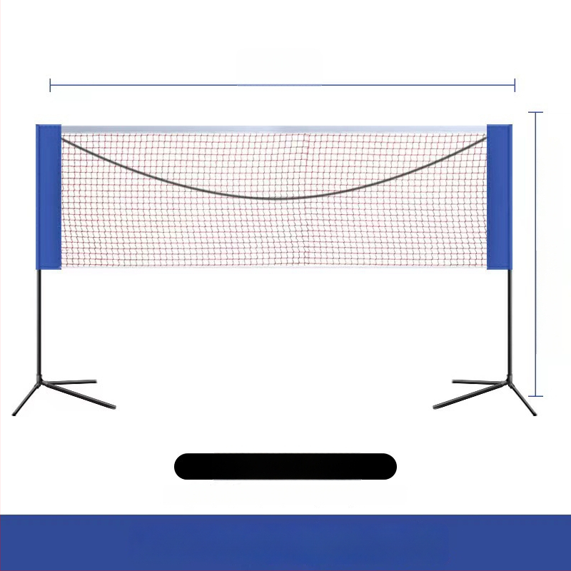 Badmintonivõrgu raam, kokkupandav ja kaasaskantav, Mingqi Sports bränd, kohandamine saadaval, sobib lauatennisile ja badmintonile, lubab privaatset kaubamärkki