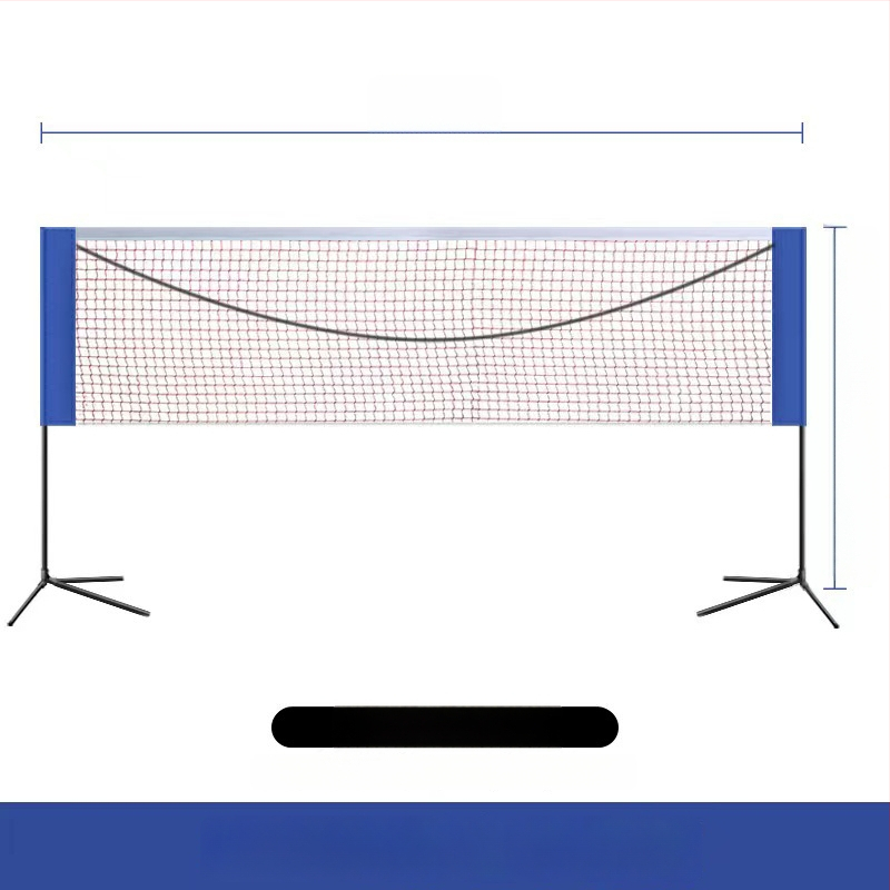 Badmintonivõrgu raam, kokkupandav ja kaasaskantav, Mingqi Sports bränd, kohandamine saadaval, sobib lauatennisile ja badmintonile, lubab privaatset kaubamärkki