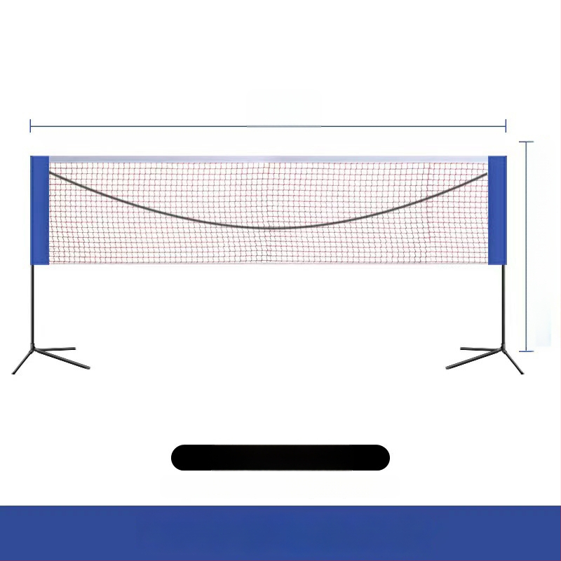 Badmintonivõrgu raam, kokkupandav ja kaasaskantav, Mingqi Sports bränd, kohandamine saadaval, sobib lauatennisile ja badmintonile, lubab privaatset kaubamärkki