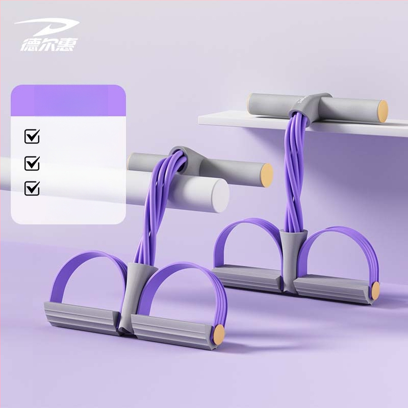 TPE materiāla pretestības ierīce vēdera vingrinājumiem, kāju vingrojumiem un jogai