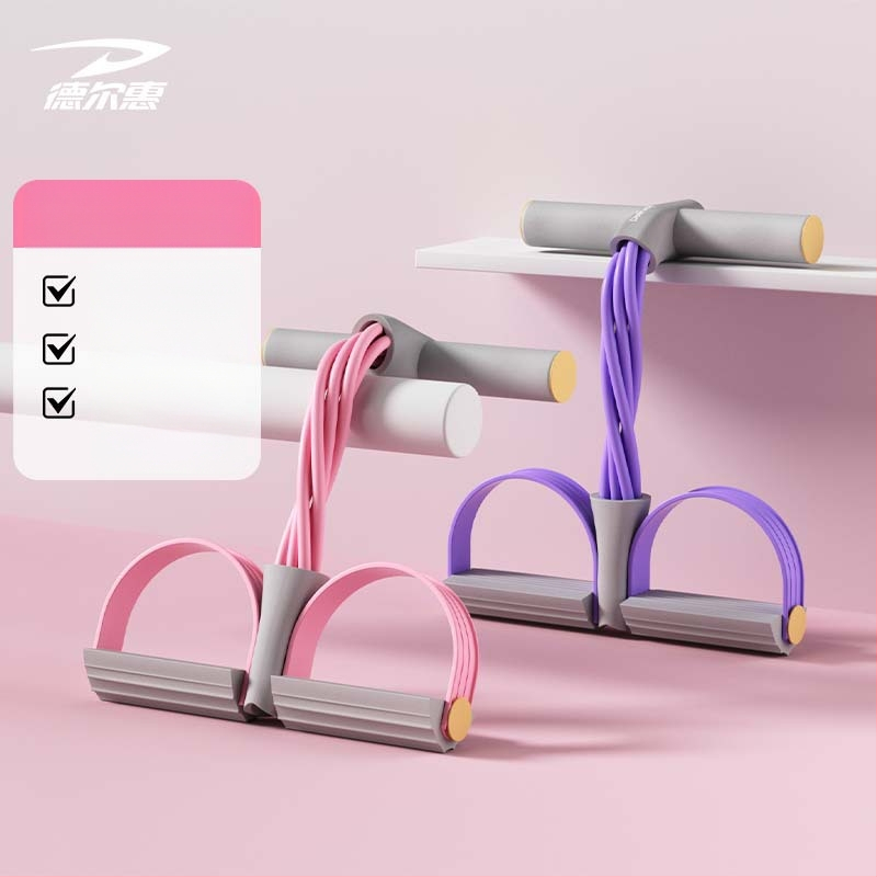 TPE materiāla pretestības ierīce vēdera vingrinājumiem, kāju vingrojumiem un jogai