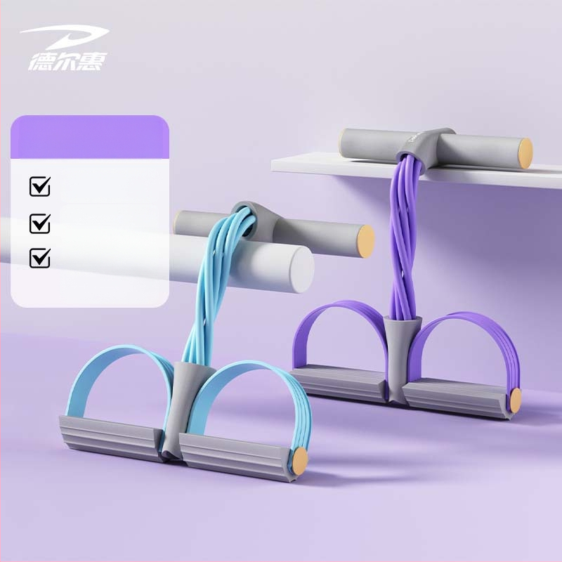 TPE materiāla pretestības ierīce vēdera vingrinājumiem, kāju vingrojumiem un jogai