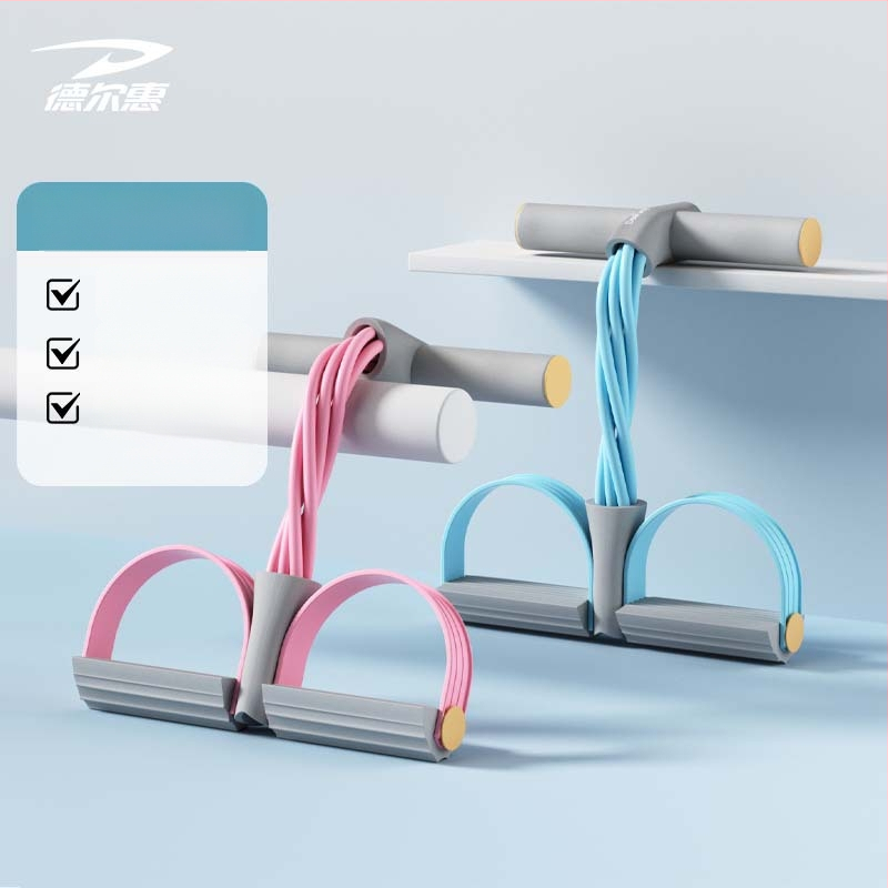 TPE materiāla pretestības ierīce vēdera vingrinājumiem, kāju vingrojumiem un jogai