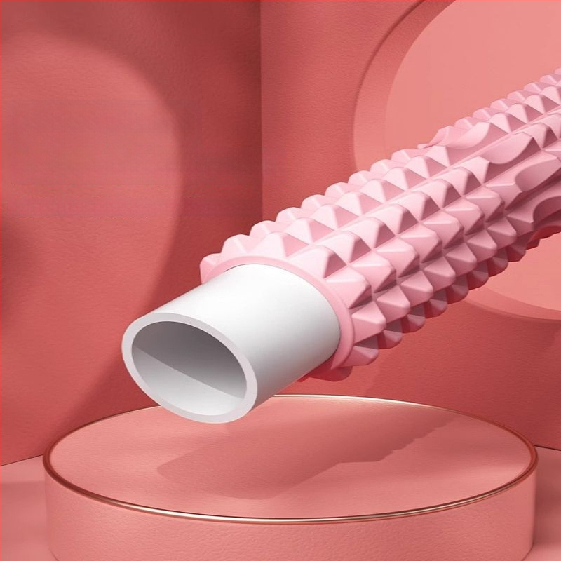 EVĀ putas masāžas rullis ar mēness formas dizainu — kāju muskuļu relaksācijas rullis, iesācēju jogas piederums, Xinyue zīmols