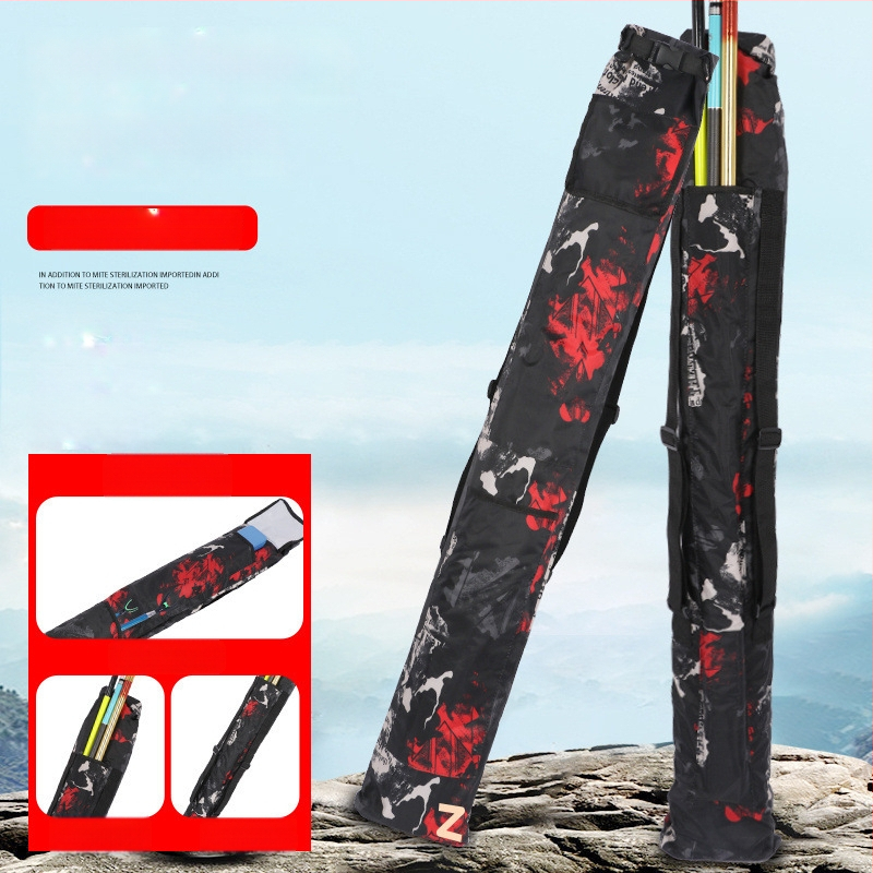 Plecu soma makšķerēšanas nūjai un lietussargam, PVC materiāls, saliekama un pārnēsājama