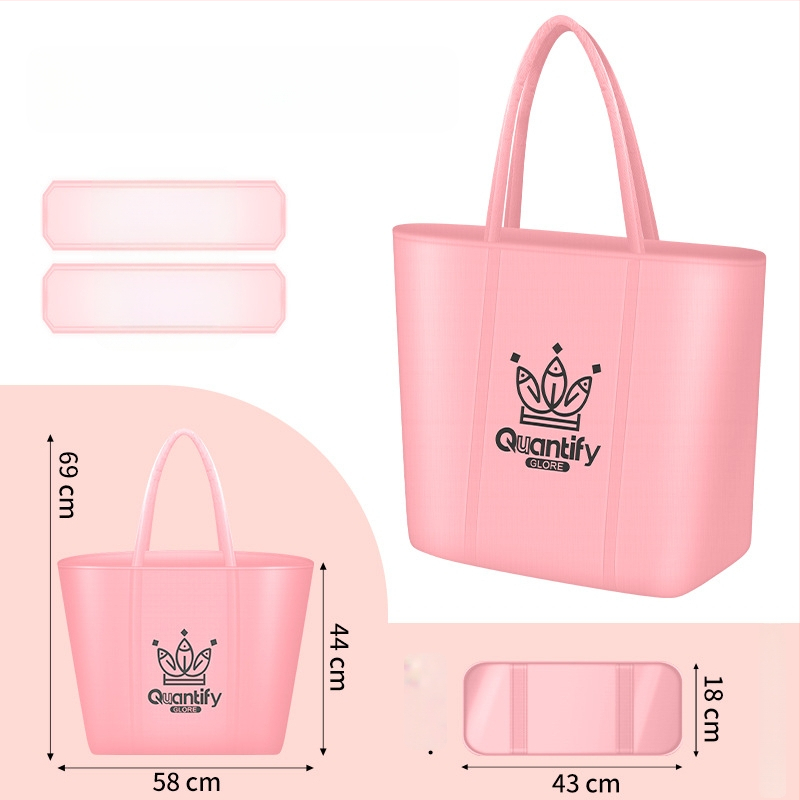 Zvejas piederumu uzglabāšanas soma — audums, ūdensnecaurlaidīga, salokāma, pārnēsājama