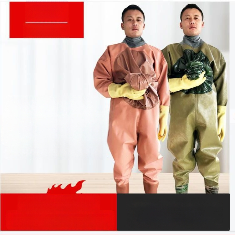 Viso kūno atsparus vandeniui žvejybos kombinezonas, viengabalis, storesnis audinys, pavasaris, vyriškas