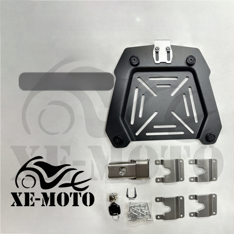 Universali greito atleidimo galinės bagažinės montavimo rinkinys motociklui