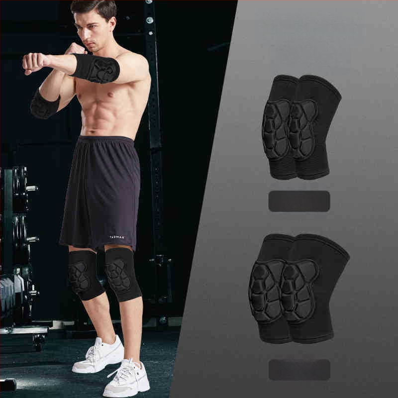 Set štitnika koljena i lakta – Spandex, odrasli, košarka, 150 g, kutija 100 kom