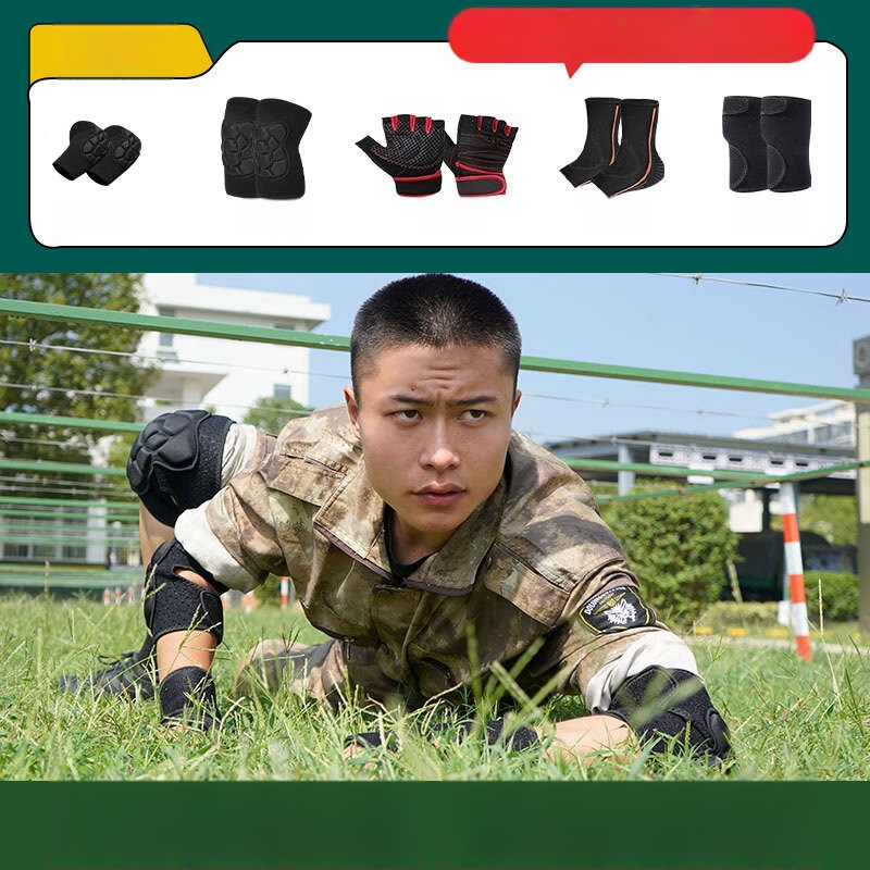 Set štitnika koljena i lakta – Spandex, odrasli, košarka, 150 g, kutija 100 kom