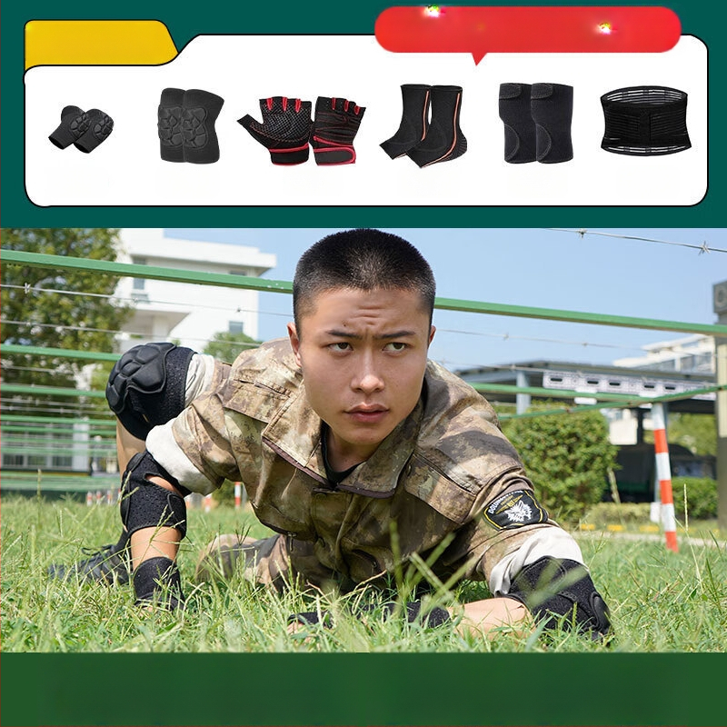 Set štitnika koljena i lakta – Spandex, odrasli, košarka, 150 g, kutija 100 kom