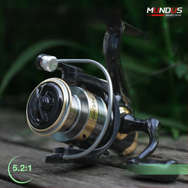 Pilnmetāla spinning spole makšķerēšanai, iepakojums 40 gab., piemērots privātai zīmei